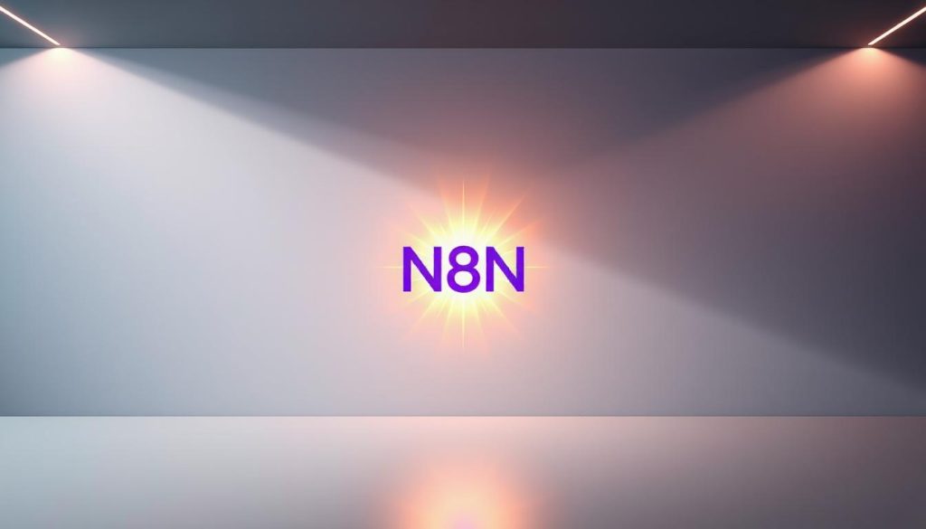 A sleek and modern service desk interface, with a minimalist yet elegant design. In the center, a prominent N8N logo stands out, radiating a warm, regal glow in the Royal Purple (#7955a3) color scheme. The background features a subtly textured, futuristic pattern, creating a sense of depth and sophistication. Soft lighting casts a gentle, ambient illumination, highlighting the clean lines and streamlined layout of the interface. The overall atmosphere is one of efficiency, professionalism, and a touch of luxury, inviting users to explore the power of N8N as a seamless, comprehensive service platform.