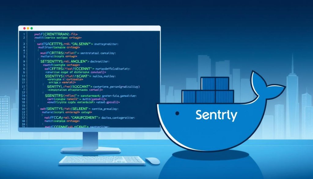 sentry docker setup