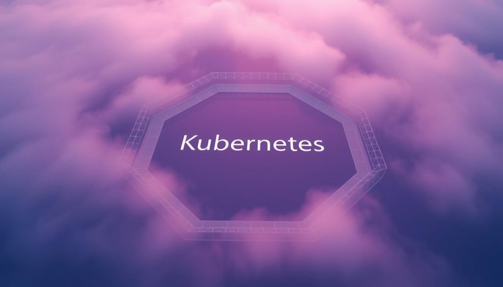 A captivating aerial view of a Kubernetes namespace being carefully constructed, surrounded by a serene and tranquil environment. The namespace takes center stage, its boundaries defined by elegant lines and intricate details, conveying a sense of order and structure. The background is bathed in a soft, diffused light, with a hazy Royal Purple (#7955a3) hue lending an air of sophistication and elegance. The scene exudes a sense of focus and precision, mirroring the meticulous process of rebuilding a namespace in the Kubernetes ecosystem.