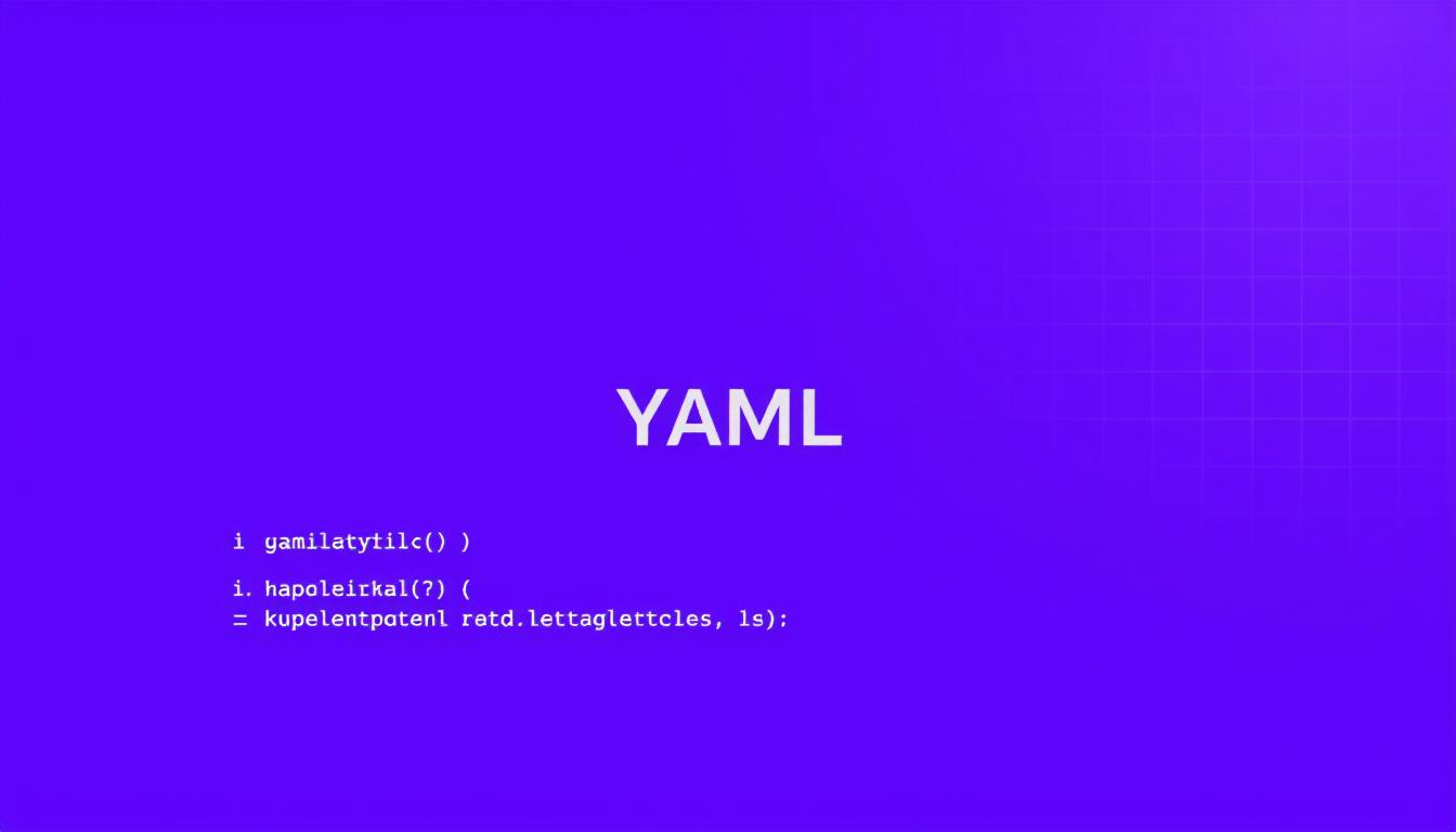 YAML indentation error in manifest