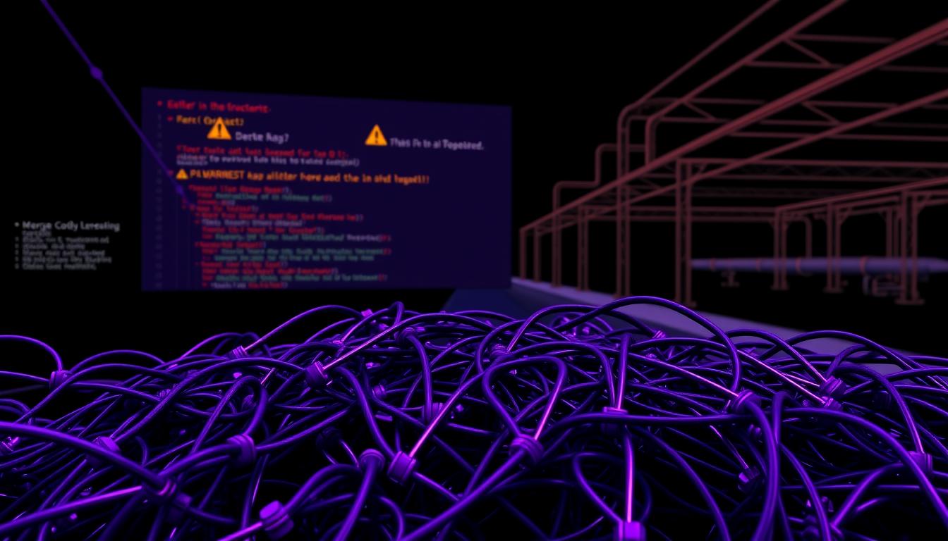 merge conflict pipeline failure