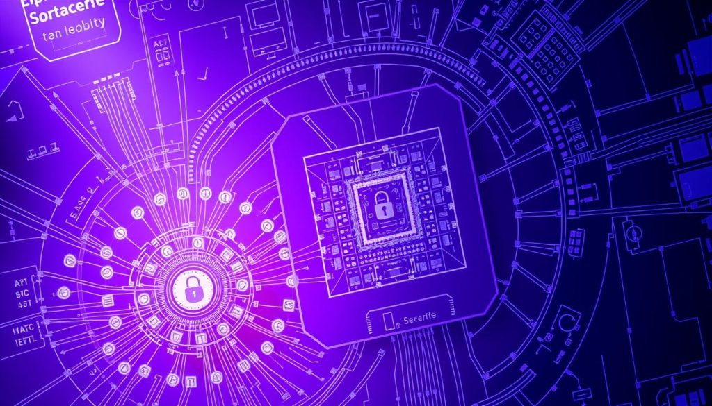 A highly detailed, top-down diagram of a structured, multi-layered network infrastructure. The foreground depicts a central processing hub with intricate data pathways and security protocols. The middle ground showcases a nested grid of interconnected nodes, each representing a secure, mission-critical operation. In the background, a royal purple hue permeates the scene, conveying a sense of authority and enterprise-grade reliability. The lighting is soft and diffused, emphasizing the technical elegance and precision of the open-source software powering this robust communication system. A highly detailed, top-down diagram of a structured, multi-layered network infrastructure. The foreground depicts a central processing hub with intricate data pathways and security protocols. The middle ground showcases a nested grid of interconnected nodes, each representing a secure, mission-critical operation. In the background, a royal purple hue permeates the scene, conveying a sense of authority and enterprise-grade reliability. The lighting is soft and diffused, emphasizing the technical elegance and precision of the open-source software powering this robust communication system.
