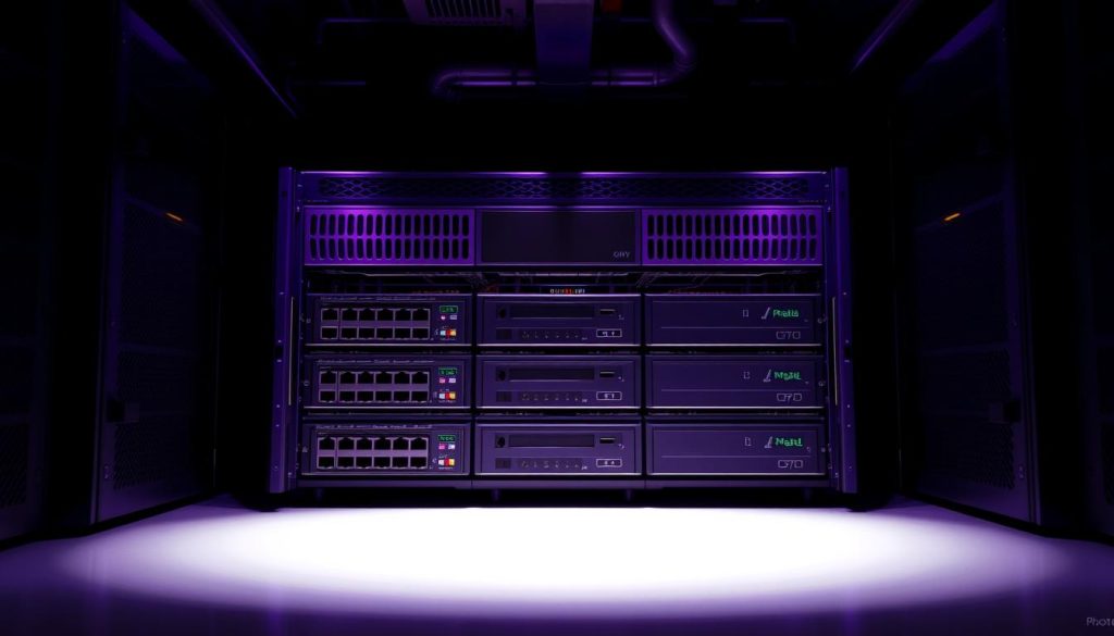 A meticulously designed database server, its ports standing ready to accept connections, bathed in a regal royal purple hue. Sleek, modern hardware gleams under precise, dramatic lighting, casting deep shadows that accentuate its technical prowess. The server's interface is a clean, minimalist display, inviting the user to reinitialize its access points, restoring its rightful position at the heart of a robust, reliable data management system. A sense of order and authority permeates the scene, reflecting the importance of this foundational MySQL setup process. A meticulously designed database server, its ports standing ready to accept connections, bathed in a regal royal purple hue. Sleek, modern hardware gleams under precise, dramatic lighting, casting deep shadows that accentuate its technical prowess. The server's interface is a clean, minimalist display, inviting the user to reinitialize its access points, restoring its rightful position at the heart of a robust, reliable data management system. A sense of order and authority permeates the scene, reflecting the importance of this foundational MySQL setup process.