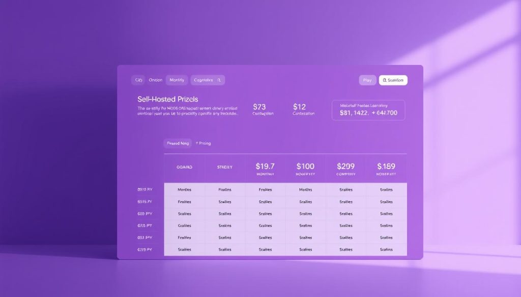 An elegantly designed financial dashboard showcasing the monthly plans and pricing options for self-hosted Moodle, set against a regal purple backdrop. The layout features clean typography, precise data visualizations, and a minimalist aesthetic to convey the stability, scalability, and customization capabilities of the Moodle platform. Soft lighting accentuates the sleek, modern interface, creating a sense of professionalism and reliability. The overall composition strikes a balance between informative and visually appealing, perfectly complementing the article's focus on Moodle's cost-effective solutions for online learning. An elegantly designed financial dashboard showcasing the monthly plans and pricing options for self-hosted Moodle, set against a regal purple backdrop. The layout features clean typography, precise data visualizations, and a minimalist aesthetic to convey the stability, scalability, and customization capabilities of the Moodle platform. Soft lighting accentuates the sleek, modern interface, creating a sense of professionalism and reliability. The overall composition strikes a balance between informative and visually appealing, perfectly complementing the article's focus on Moodle's cost-effective solutions for online learning.