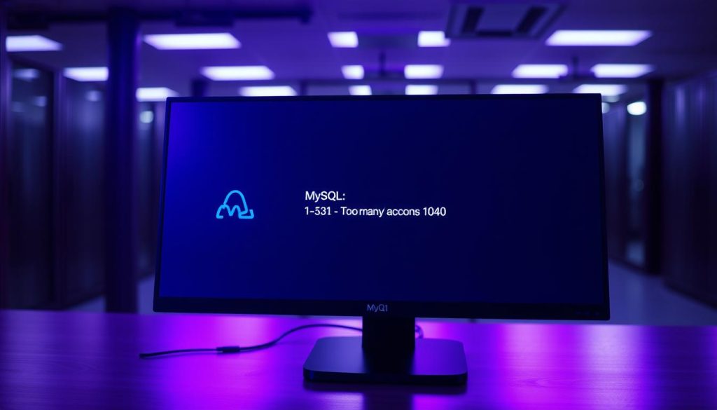 MySQL error 1040 too many connections