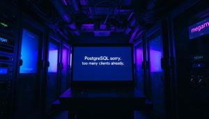 PostgreSQL sorry too many clients already