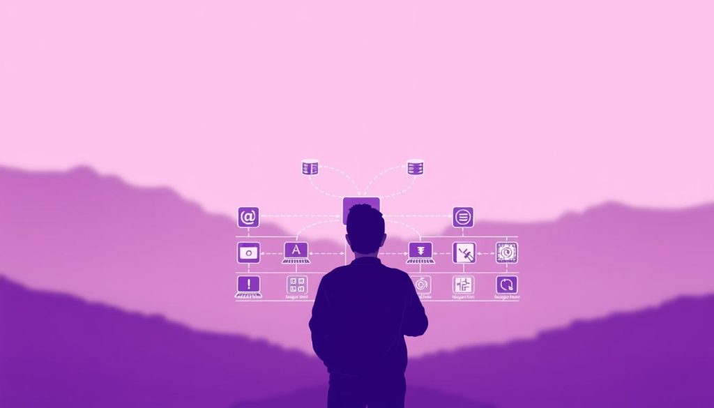 A serene and minimalist illustration depicting the best practices for preventing "Replication standby identifier mismatch" errors in PostgreSQL. In the foreground, a meticulous database administrator examines a meticulously designed system diagram, rendered in a muted Royal Purple (#7955a3) color scheme. In the middle ground, a series of interconnected icons and symbols convey the key steps for ensuring data replication integrity, while the background features a softly blurred landscape, evoking a sense of tranquility and focus. The entire scene is captured through the lens of a high-quality "megan" camera, emphasizing the technical precision and attention to detail required for effective PostgreSQL administration.